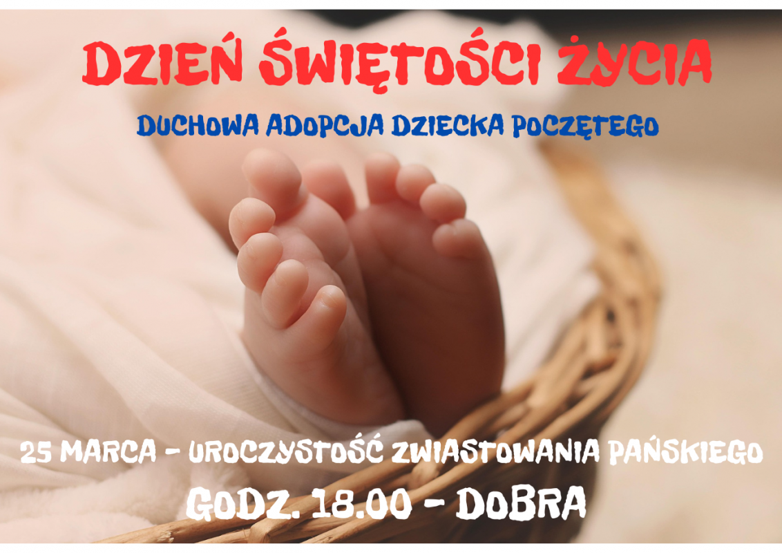 Dzień Świętości Życia grafika