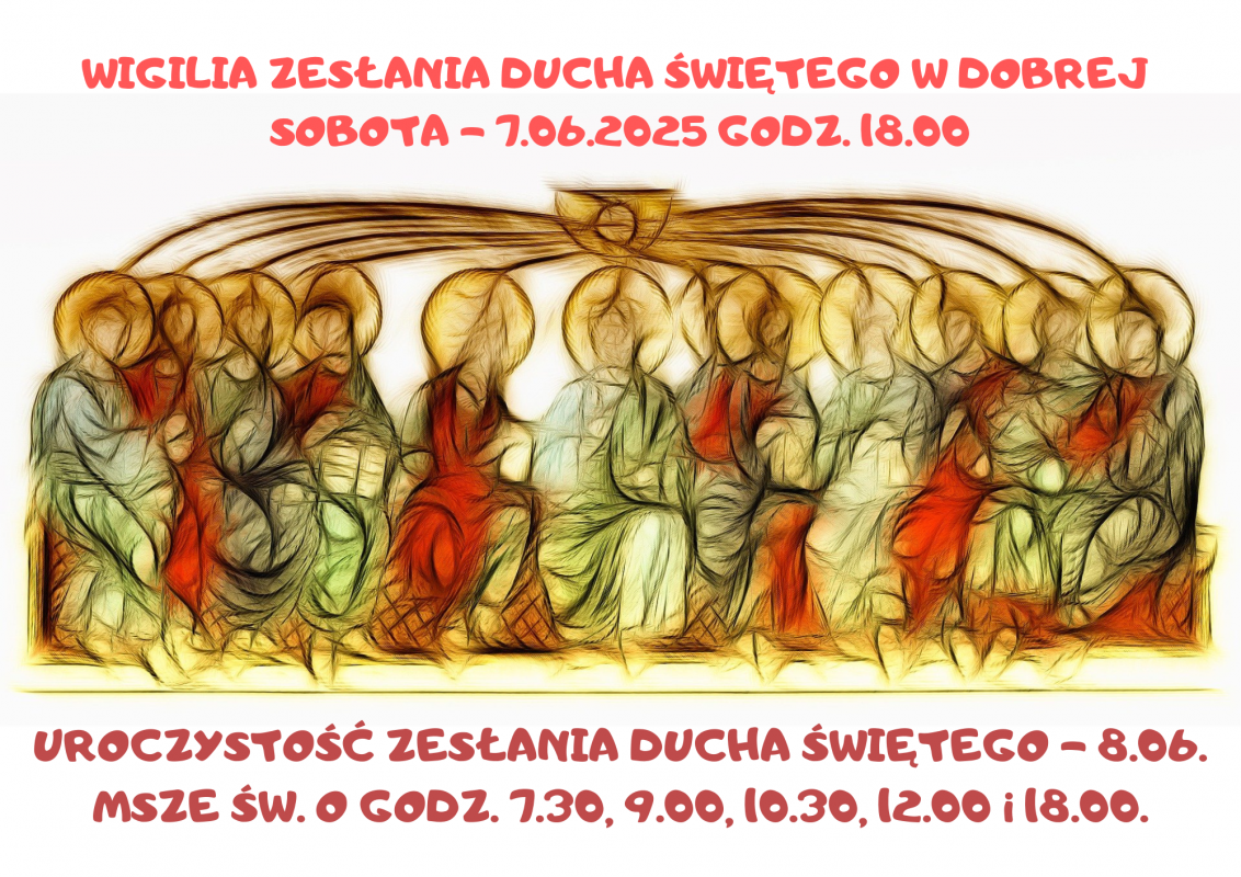Wigilia i Uroczystość Zesłania Ducha Świętego grafika