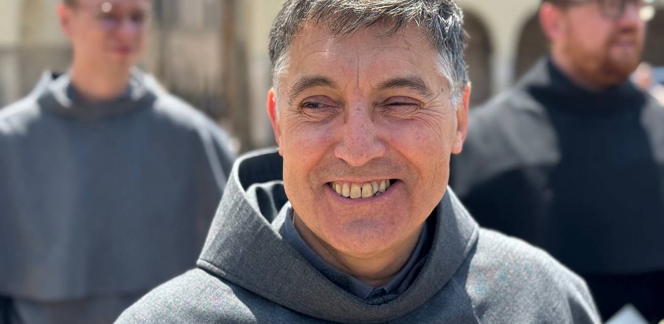 Grafika O. Carlos Trovarelli 120. ministrem generalnym Zakonu