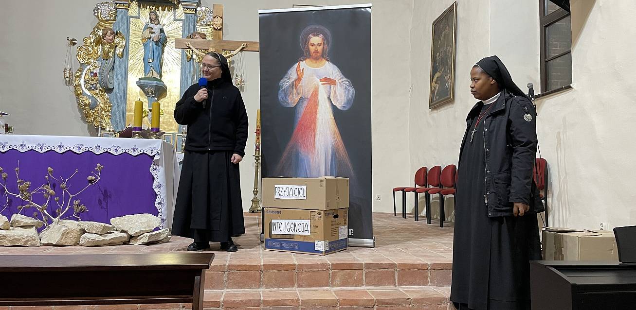 Grafika Trzeci dzień rekolekcji...