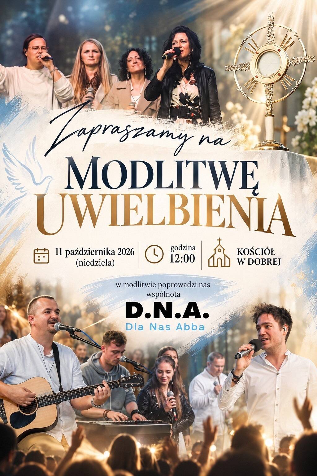 Grafika Uwielbienie 11.10.2026 w Dobrej
