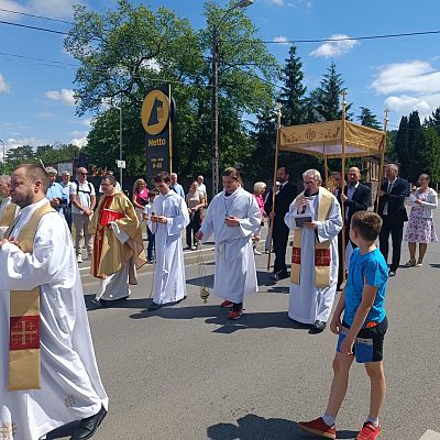 Boże Ciało w Dobrej - 2024 grafika