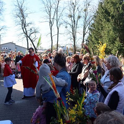 Niedziela Męki Pańskiej Palmowa grafika