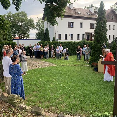 Poświęcenie pojazdów za przyczyną patrona Św. Krzysztofa grafika