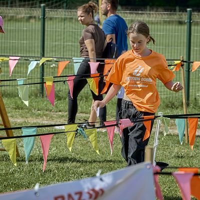 Franciszkowo na sportowo, festyn parafialny grafika