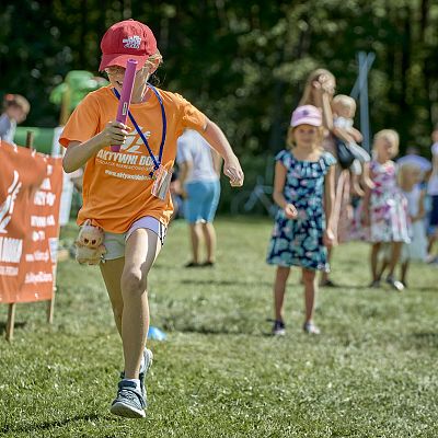 Franciszkowo na sportowo, festyn parafialny grafika