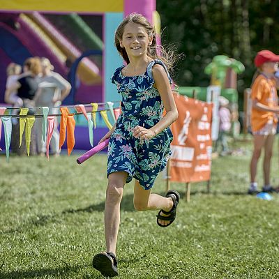 Franciszkowo na sportowo, festyn parafialny grafika