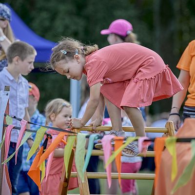 Franciszkowo na sportowo, festyn parafialny grafika