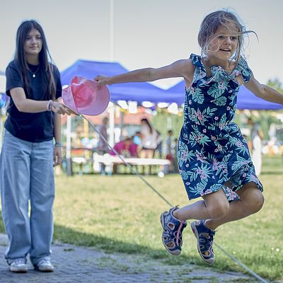 Franciszkowo na sportowo, festyn parafialny grafika