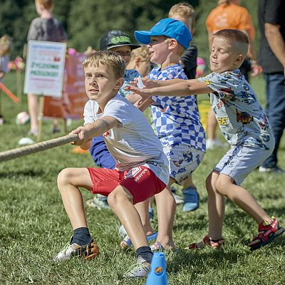 Franciszkowo na sportowo, festyn parafialny grafika