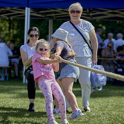 Franciszkowo na sportowo, festyn parafialny grafika