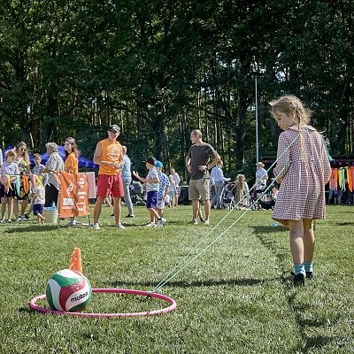 Franciszkowo na sportowo, festyn parafialny grafika