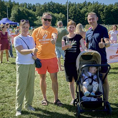 Franciszkowo na sportowo, festyn parafialny grafika