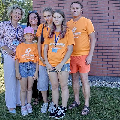 Franciszkowo na sportowo, festyn parafialny grafika