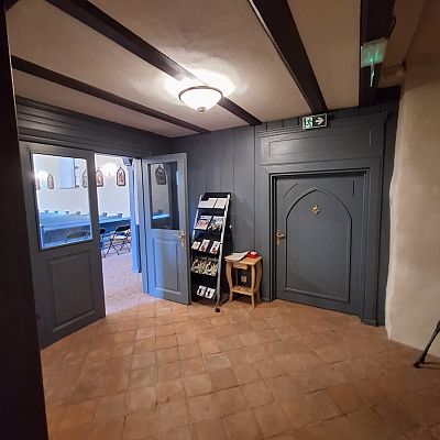 Kościół po renowacji i konserwacji grafika