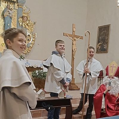 Św. Mikołaj już w Dobrej! grafika