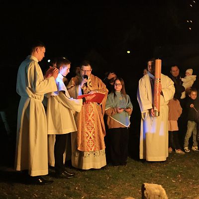 Relacja zdjęciowa z Wigilii Paschalnej 2026 grafika