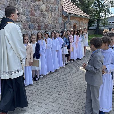 Rocznica Pierwszej Komunii Świętej grafika