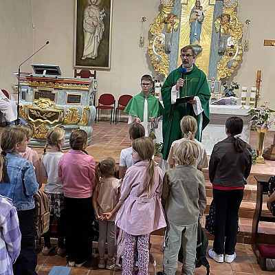 Modlitwa za dzieci i młodzież - nowy rok szkolny i katechetyczny grafika