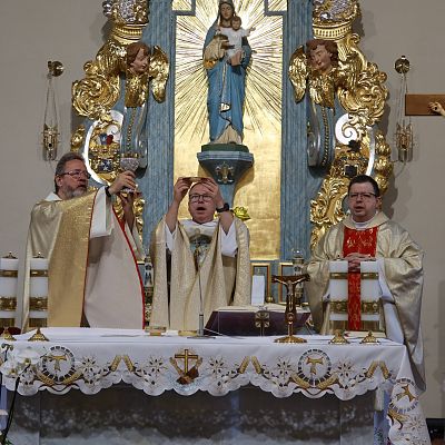 Msza Św. w Jubileusz 800-lecia śmierci św. Franciszka grafika